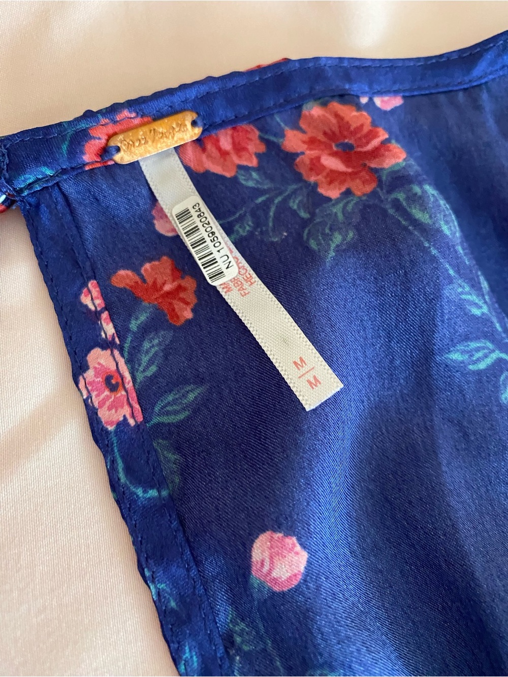 Free People Navy Butterfly Babe Maxi Dress - Picture 3 of 10
